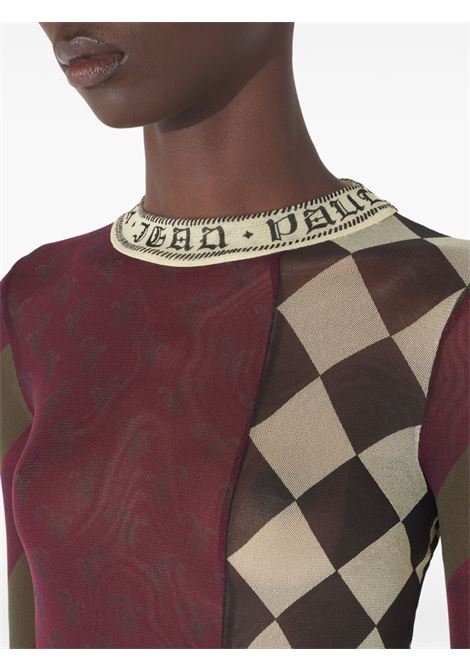 mash to ls patchwork woman multicolor JEAN PAUL GAULTIER | 26/01-W-TO422-M015P90